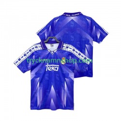 Real Madrid 1996 1997 Tröja Retro 2:a Matchställ Män Kortärmad