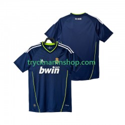 Real Madrid 2010 2011 Tröja Retro 2:a Matchställ Män Kortärmad