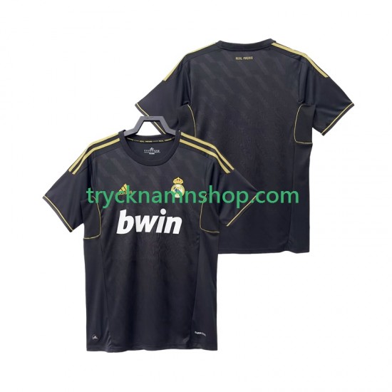 Real Madrid 2011 2012 Tröja Retro 2:a Matchställ Män Kortärmad