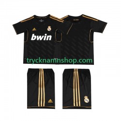 Real Madrid 2011 2012 Tröja Retro 2:a Matchställ Barn Kortärmad