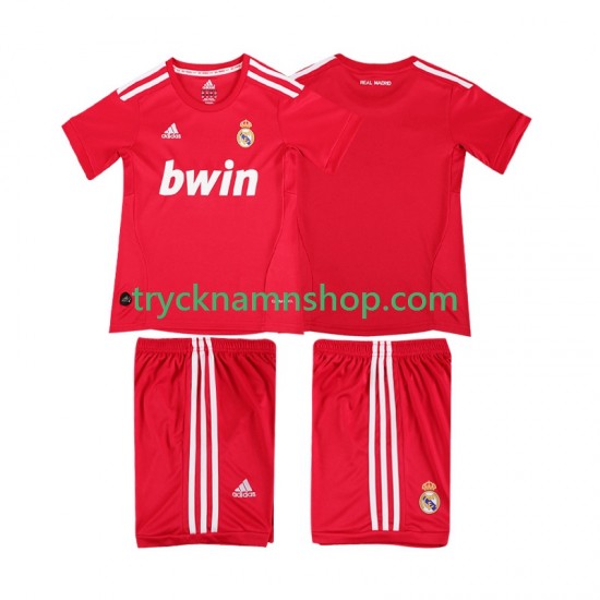 Real Madrid 2011 2012 Tröja Retro 3:e Matchställ Barn Kortärmad