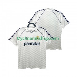 Real Madrid 1986 1987 Tröja Retro 1:a Matchställ Män Kortärmad