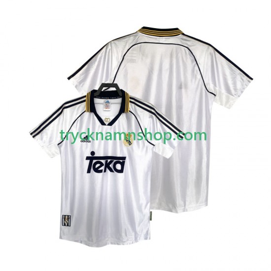 Real Madrid 1998 2000 Tröja Retro 1:a Matchställ Män Kortärmad