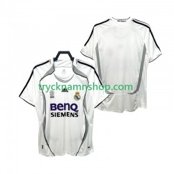 Real Madrid 2006 2007 Tröja Retro 1:a Matchställ Män Kortärmad