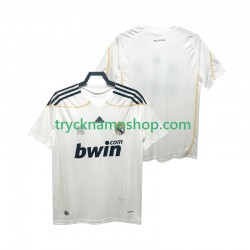 Real Madrid 2009 2010 Tröja Retro 1:a Matchställ Män Kortärmad
