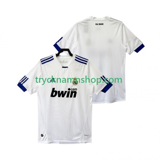 Real Madrid 2010 2011 Tröja Retro 1:a Matchställ Män Kortärmad