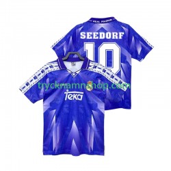 Real Madrid SEEDORF 10 1996 1997 Tröja Retro 2:a Matchställ Män Kortärmad