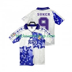 Real Madrid SUKER 9 1996 1997 Tröja Retro 3:e Matchställ Män Kortärmad