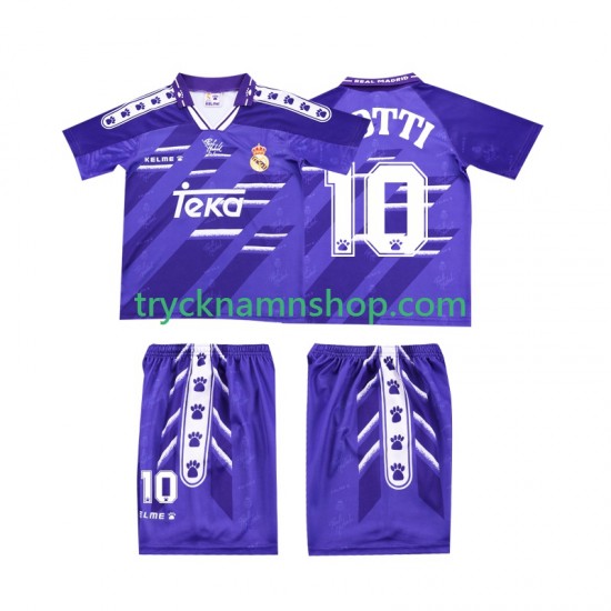 Real Madrid TOTTI 10 1994 1996 Tröja Retro 2:a Matchställ Barn Kortärmad