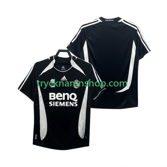 Real Madrid 2006 2007 Tröja Retro 3:e Matchställ Män Kortärmad