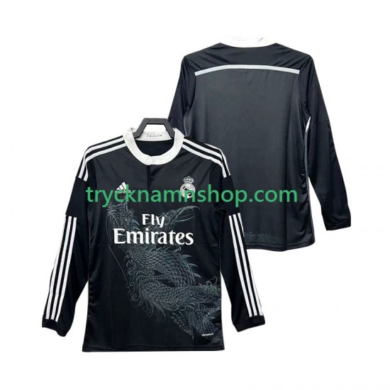 Real Madrid 2014 2015 Tröja Retro 3:e Matchställ Män Långärmad