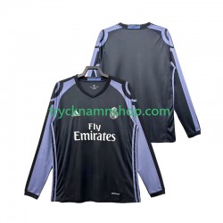 Real Madrid 2016 2017 Tröja Retro 3:e Matchställ Män Långärmad