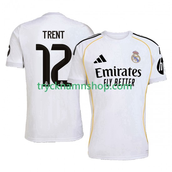 Real Madrid Trent Alexander-Arnold 12 2025-2026 Tröja 1:a Matchställ Män Kortärmad