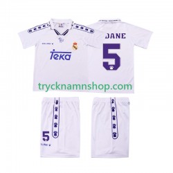Real Madrid ZIDANE 5 1994 1996 Tröja Retro 1:a Matchställ Barn Kortärmad