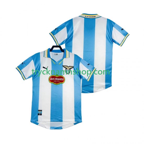 SS Lazio 1999 2000 Tröja Retro 1:a Matchställ Män Kortärmad