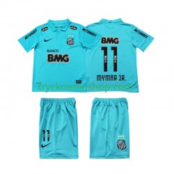 Santos Neymar JR 11 2011-2012 Tröja Retro 3:e Matchställ Barn Kortärmad