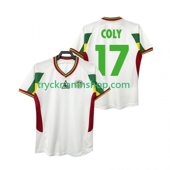 Senegal COLY 17 2002 Tröja Retro 1:a Matchställ Män Kortärmad