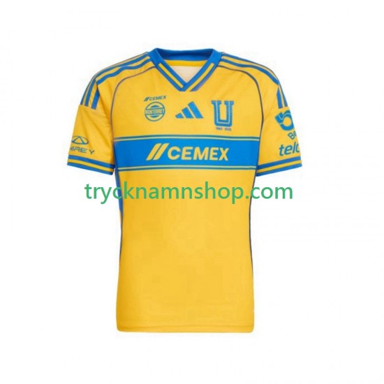 Tigres UANL 2025-2026 Tröja 1:a Matchställ Män Kortärmad