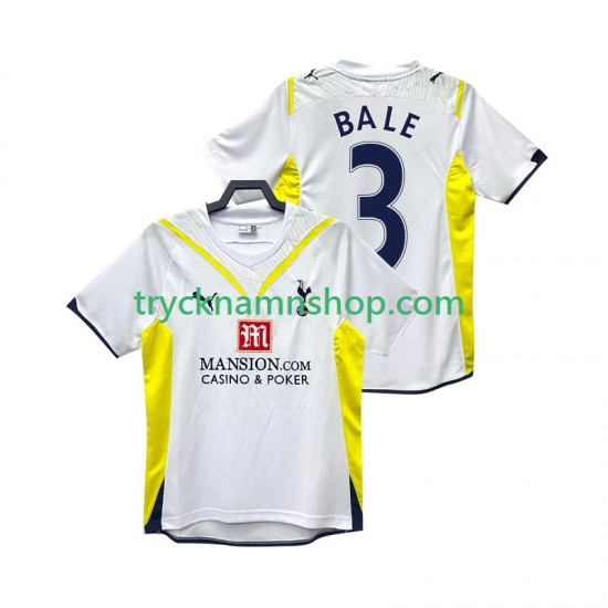 Tottenham Hotspur BALE 3 2009 2010 Tröja Retro 1:a Matchställ Män Kortärmad
