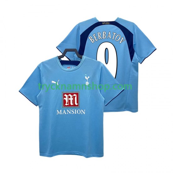 Tottenham Hotspur BERBATOV 9 2006 2007 Tröja Retro 2:a Matchställ Män Kortärmad