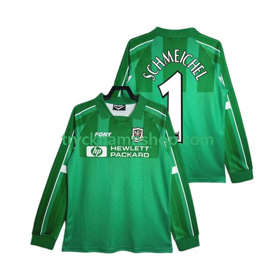 Tottenham Hotspur Målvakt SCHMEICHEL 1 1997 1999 Tröja Retro 1:a Matchställ Män Långärmad