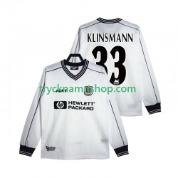 Tottenham Hotspur KLINSMANN 33 1997 1999 Tröja Retro 1:a Matchställ Män Långärmad