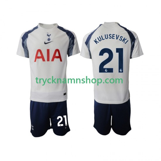 Tottenham Hotspur Kulusevski 21 2025-2026 Tröja 1:a Matchställ Barn Kortärmad