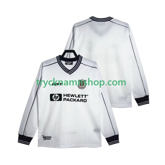 Tottenham Hotspur 1997 1999 Tröja Retro 1:a Matchställ Män Långärmad