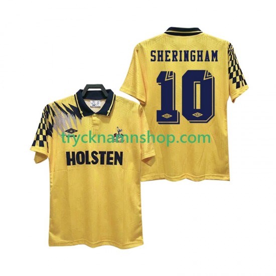 Tottenham Hotspur SHERINGHAM 10 1992 1994 Tröja Retro 2:a Matchställ Män Kortärmad