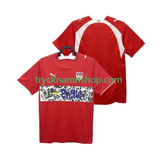 VfB Stuttgart 2006 2007 Tröja Retro 2:a Matchställ Män Kortärmad