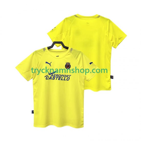 Villarreal CF 2005 2006 Tröja Retro 1:a Matchställ Män Kortärmad