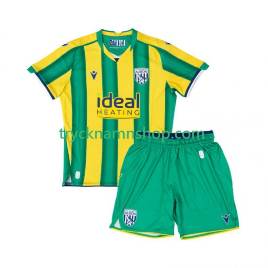 West Bromwich Albion 2025-2026 Tröja 2:a Matchställ Barn Kortärmad
