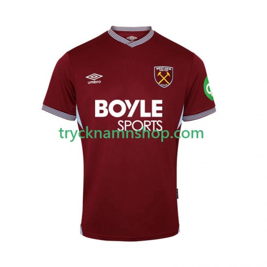 West Ham United 2025-2026 Tröja 1:a Matchställ Män Kortärmad