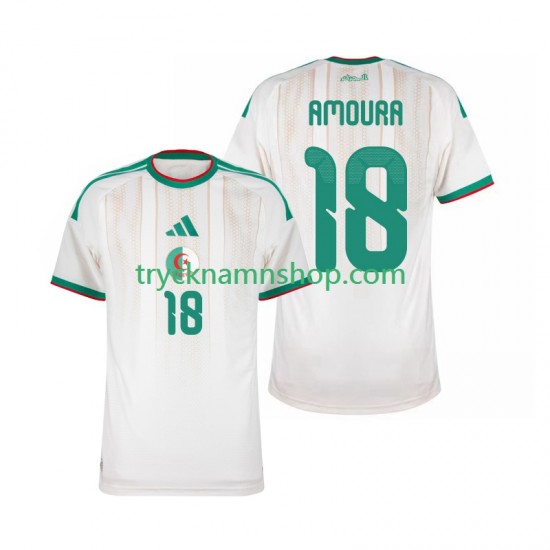 Algeriet Mohamed Amoura 18 2026 Tröja 1:a Matchställ Män Kortärmad