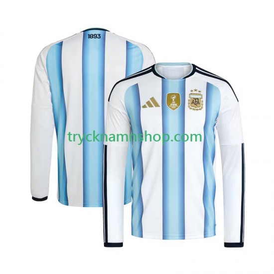 Argentina VM 2026 Tröja 1:a Matchställ Män Långärmad