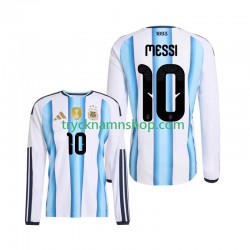 Argentina Lionel Messi 10 VM 2026 Tröja 1:a Matchställ Män Långärmad