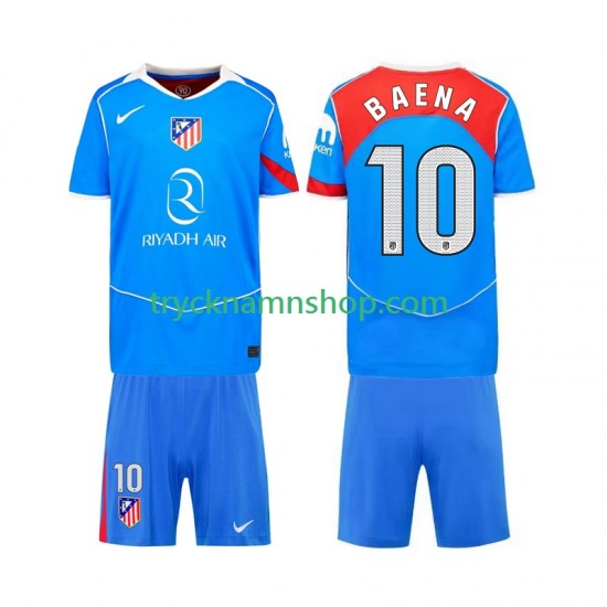Atlético Madrid Alex Baena 10 2025-2026 Tröja 3:e Matchställ Barn Kortärmad