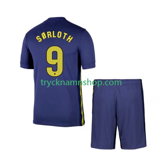 Atlético Madrid Alexander Sorloth 9 2025-2026 Tröja 2:a Matchställ Barn Kortärmad