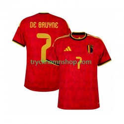 Belgien de bruyne 7 VM 2026 Tröja 1:a Matchställ Män Kortärmad