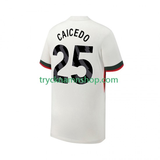 Chelsea Moises Caicedo 25 2025-2026 Tröja 2:a Matchställ Män Kortärmad