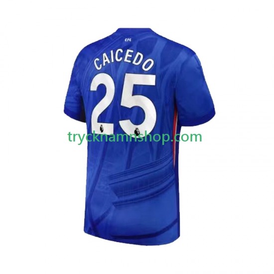 Chelsea Moises Caicedo 25 2025-2026 Tröja 1:a Matchställ Män Kortärmad