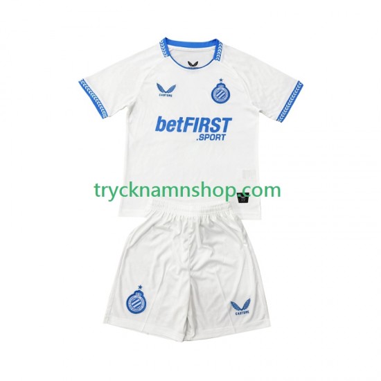 Club Brugge 2025-2026 Tröja 2:a Matchställ Barn Kortärmad