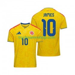 Colombia James Rodriguez 10 VM 2026 Tröja 1:a Matchställ Män Kortärmad