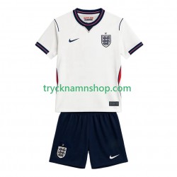 England VM 2026 Tröja 1:a Matchställ Barn Kortärmad