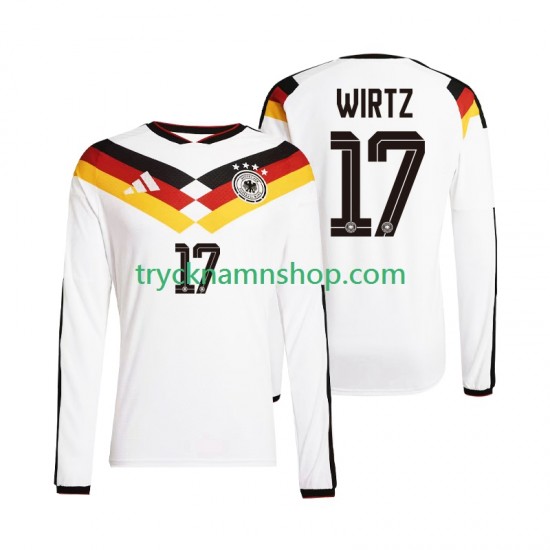 Tyskland Florian Wirtz 17 VM 2026 Tröja 1:a Matchställ Män Långärmad