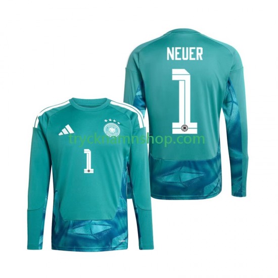 Tyskland Målvakt Manuel Neuer 1 VM 2026 Tröja 1:a Matchställ Män Långärmad