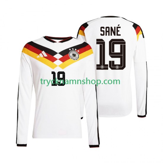 Tyskland Leroy Sane 19 VM 2026 Tröja 1:a Matchställ Män Långärmad