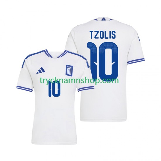 Grekland Christos Tzolis 10 2026 Tröja 1:a Matchställ Män Kortärmad
