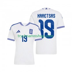 Grekland Konstantinos Karetsas 19 2026 Tröja 1:a Matchställ Män Kortärmad