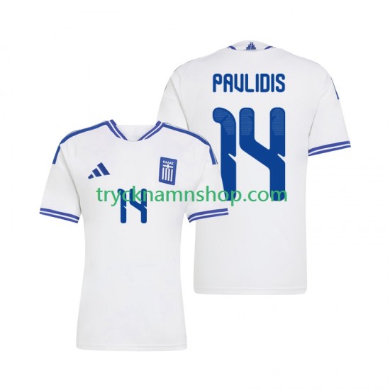 Grekland Vangelis Pavlidis 14 2026 Tröja 1:a Matchställ Män Kortärmad